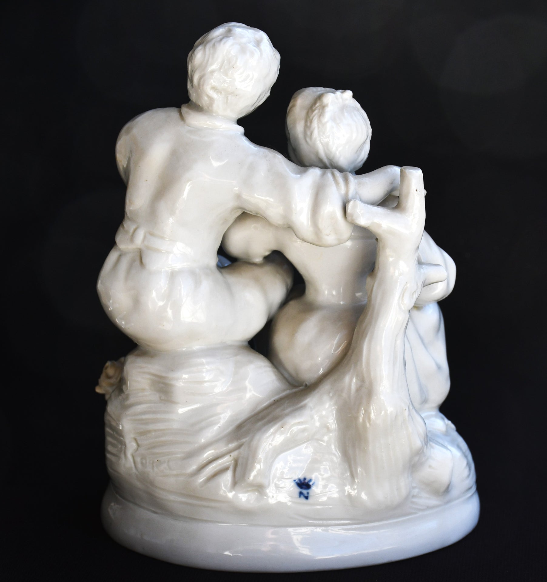 Capodimonte - дъно с маркировка