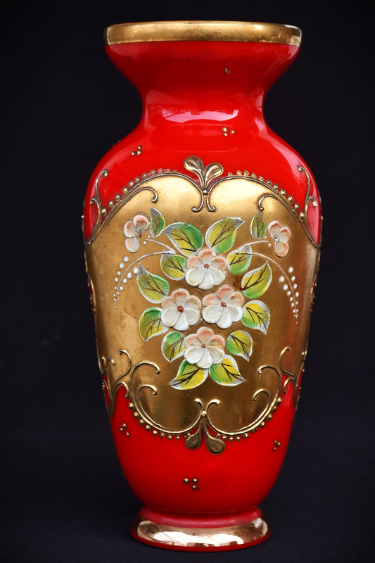 "Bohemia" - Ваза "Tre Fuochi", Чехословакия, ок. 1960-1969