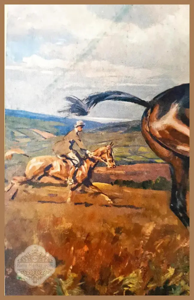 A Moorland Gallop, принт от Lionel Edwards (1071) - Картина