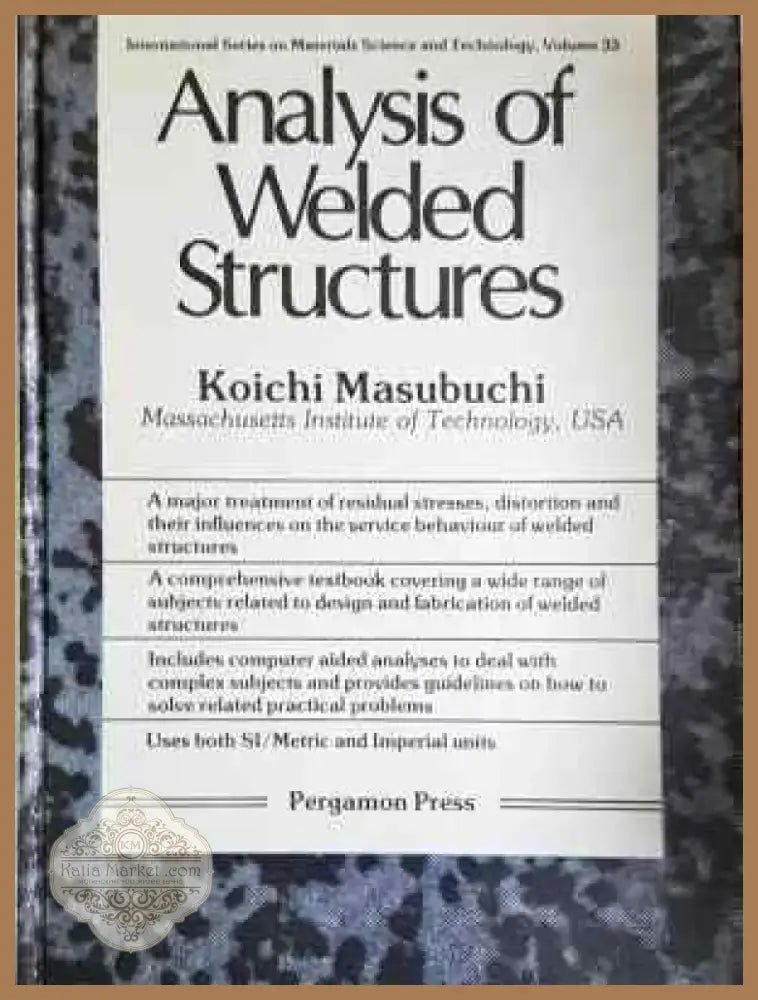Analysis of Welded Structures (2282) - Книга