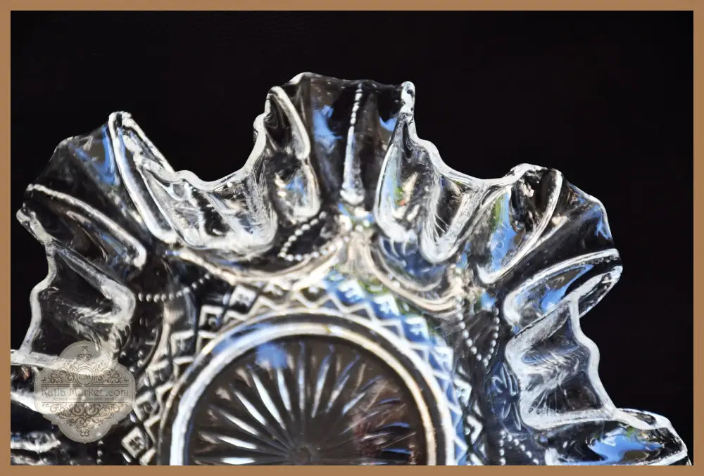 Антична бомбониера/купа/centerpiece - тип ’Fenton’ - antique