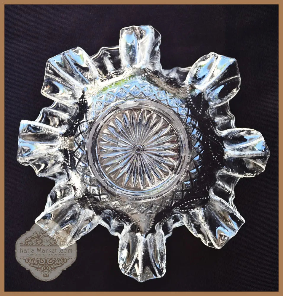 Антична бомбониера/купа/centerpiece - тип ’Fenton’ - antique
