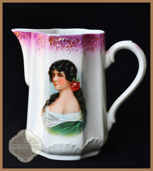 Антична порцеланова кана Belle Époque - antique