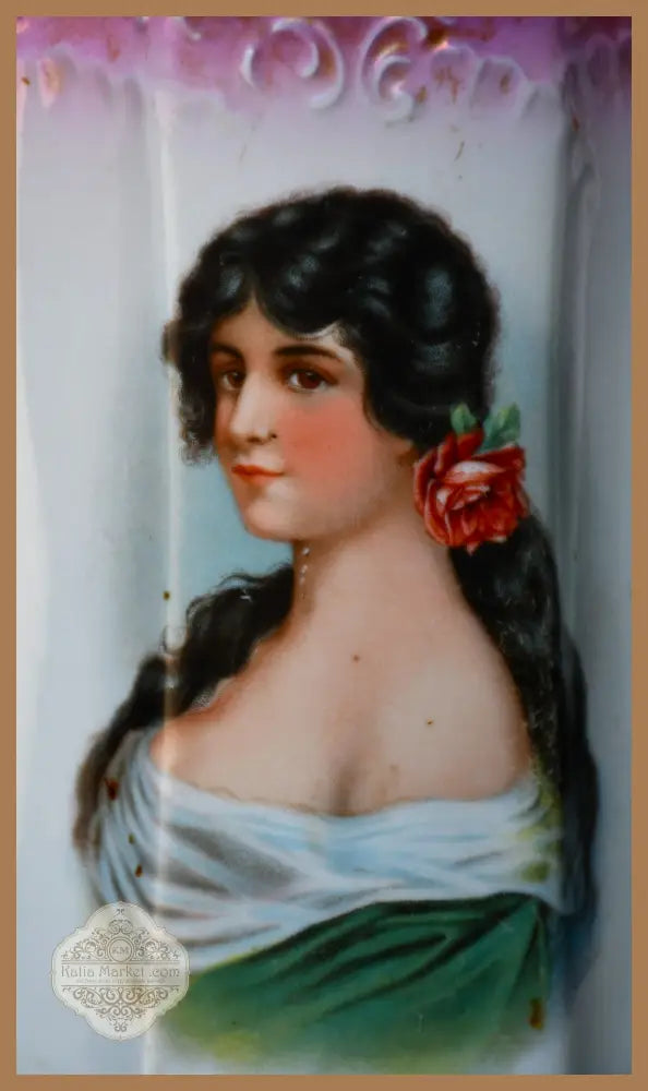Антична порцеланова кана Belle Époque - antique