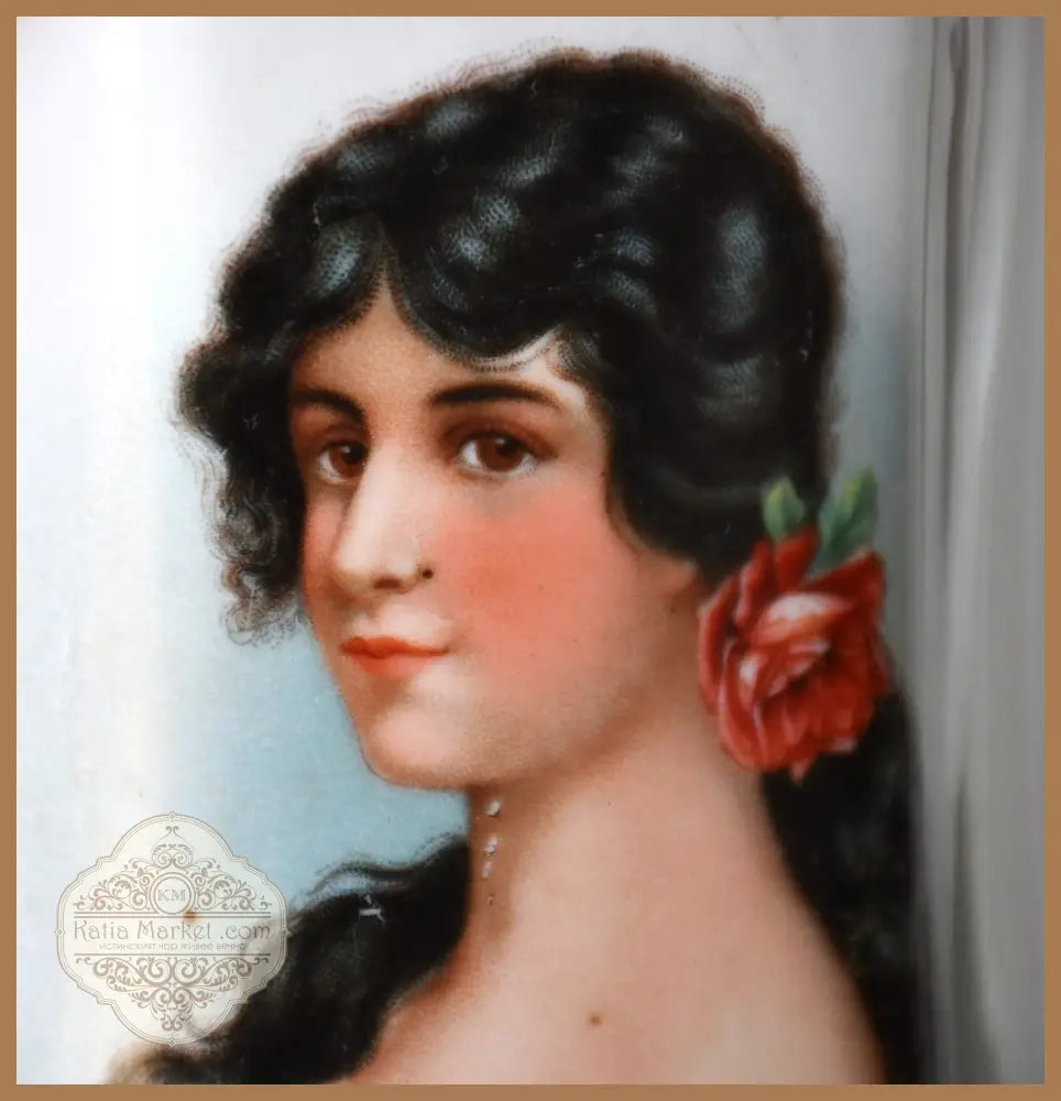 Антична порцеланова кана Belle Époque - antique