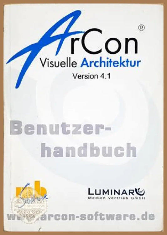ArCon Visuelle Architektur 4.1 Benutzerhandbuch - корица