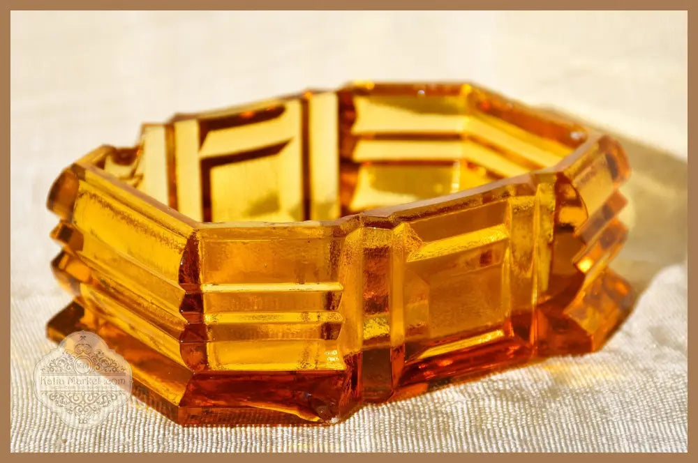 Art Deco кутия за бижута - antique