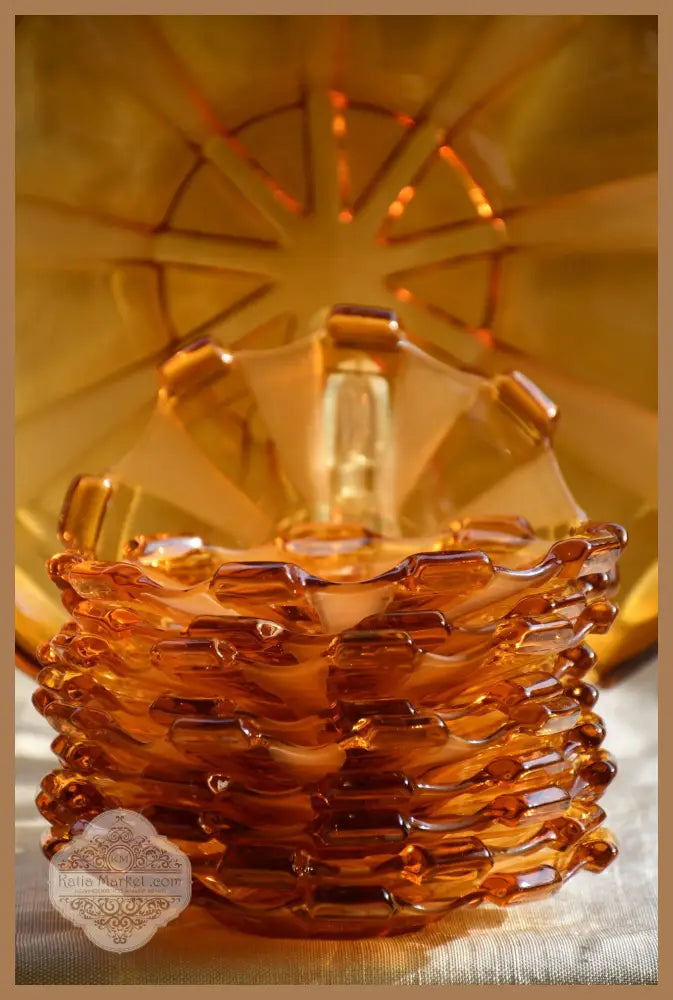 Art Deco сервиз за торта - antique