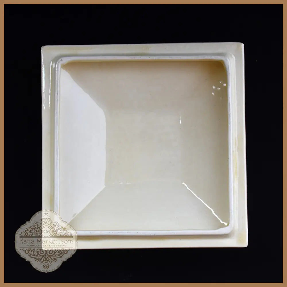 Арт Деко буркан за мед - Crown Devon - antique