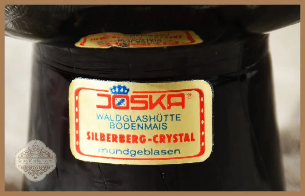 Арт-глас ваза на Joska Bodenmais - antique