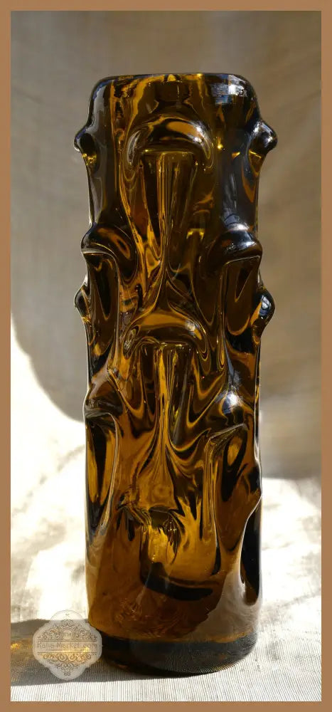 Арт-глас ваза в стила на Jan Beranek - antique