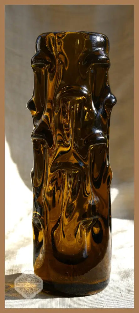Арт-глас ваза в стила на Jan Beranek - antique