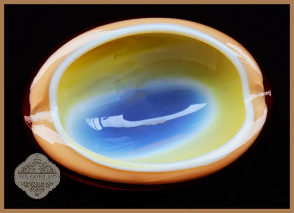 Art Glass пепелник - antique