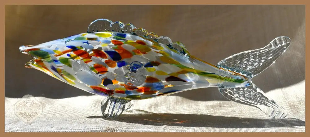 Art Glass риба - antique