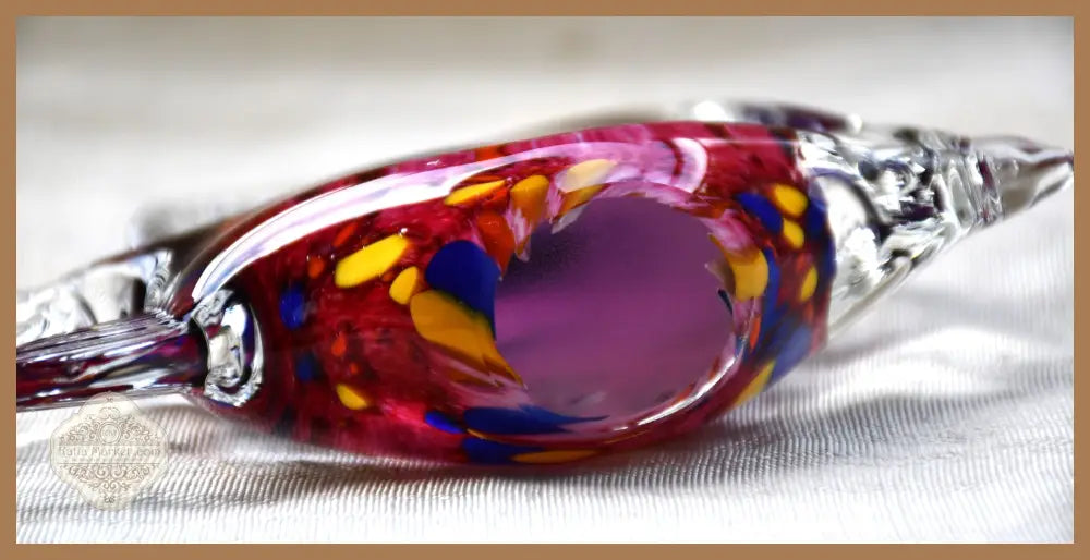 Art Glass риба на Ярош Студио - Чехия - antique