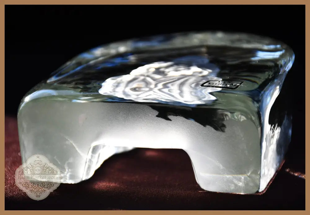 Art glass скулптура от VaS Vitreum Швеция - antique