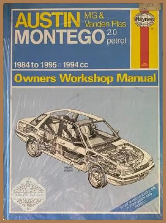 Austin NG & Vanden Plas Montego 2.0 petrol 1984 to 1995 Owners Workshop Manual - Колектив - Книги