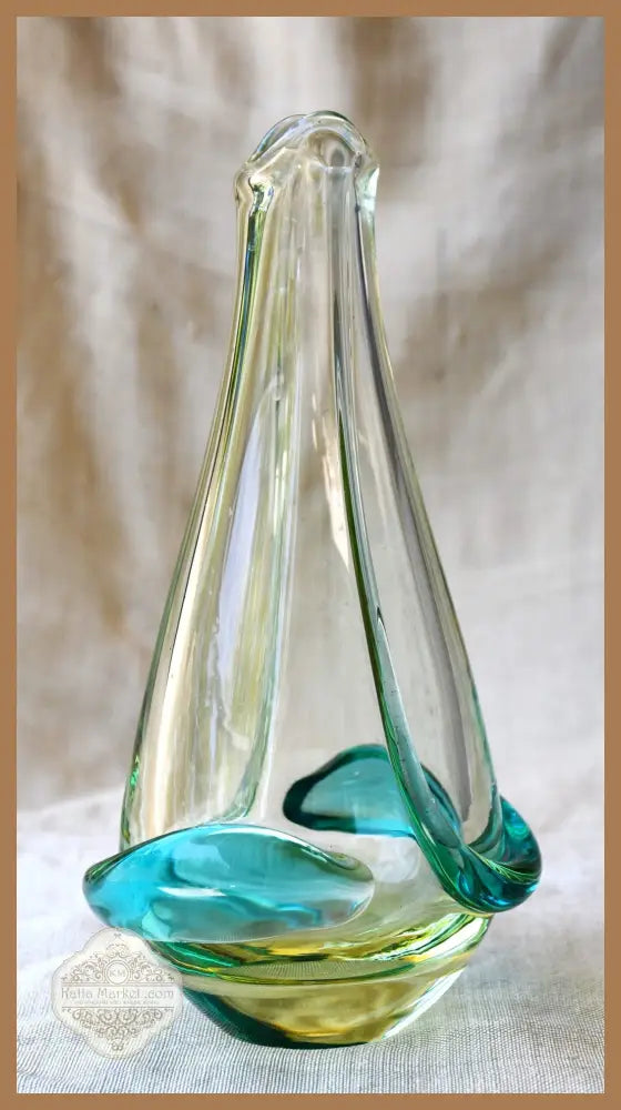 Авторска ваза на Frantisek Zemek (1913-60) - antique