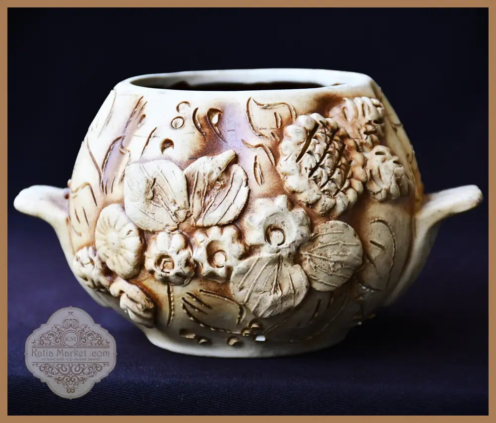 Авторски керамичен съд - antique