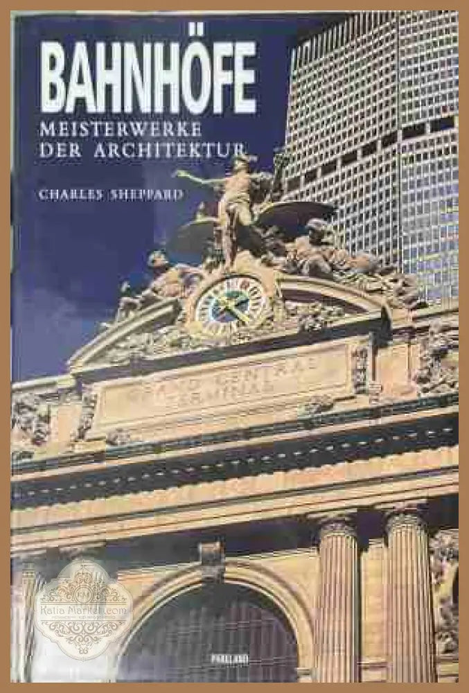 Bahnhöfe – Charles Sheppard, корица на книгата