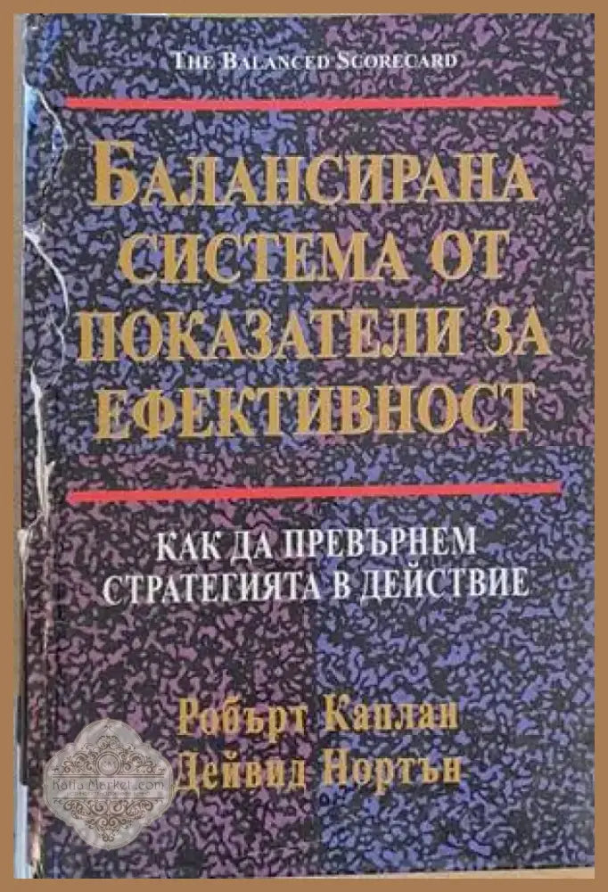 Балансирана система от показатели за ефективност (541) - Книга