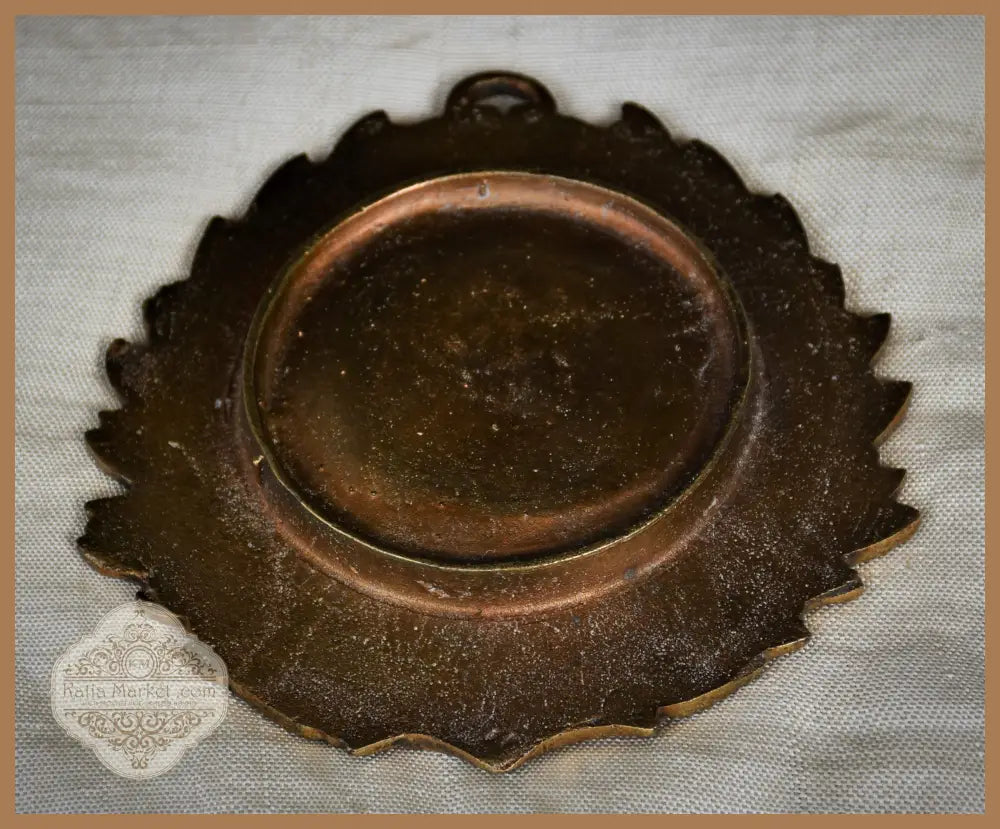 Барелеф - принц Енрике Мореплавателя - бронз - antique