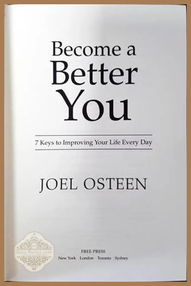 Become a better you - Joel Osteen - Книги