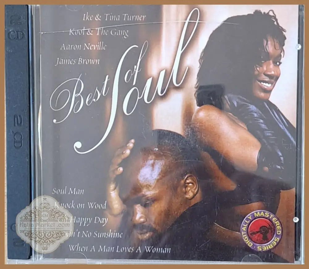 Best of Soul: Ike and Tina Turner Kool and the Gang James Brown and others - 1-CD - antique