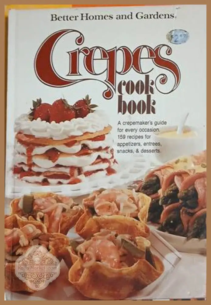 Better Homes and Gardens Crepes Cook Book - корица