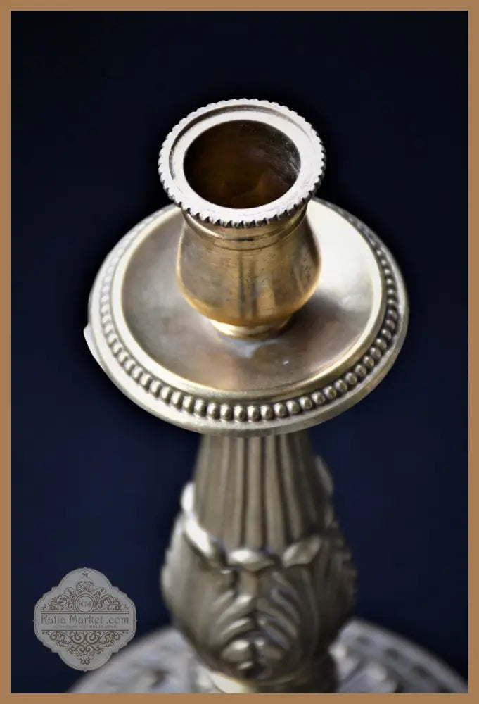 Бронзов свещник - Франция - antique