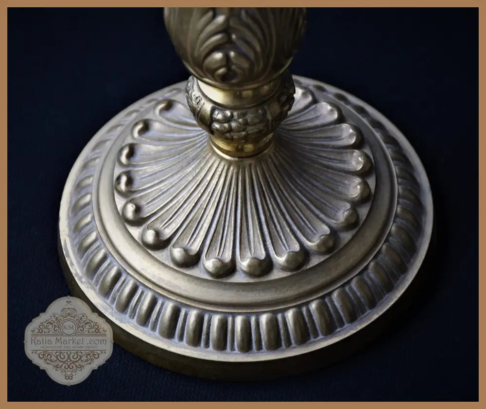 Бронзов свещник - Франция - antique