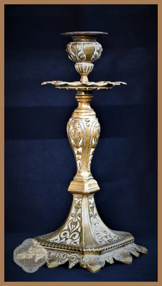 Бронзов свещник - Италия - antique