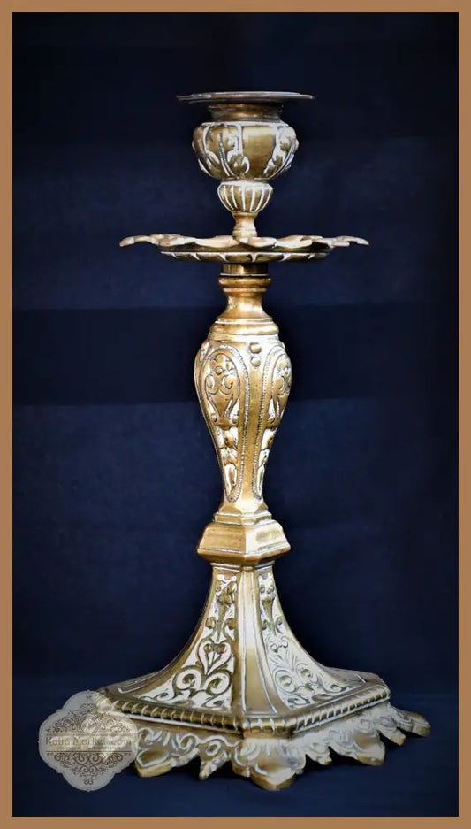 Бронзов свещник - Италия - antique