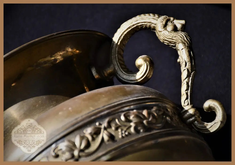 Бронзова амфора неокласицизъм - Франция - antique