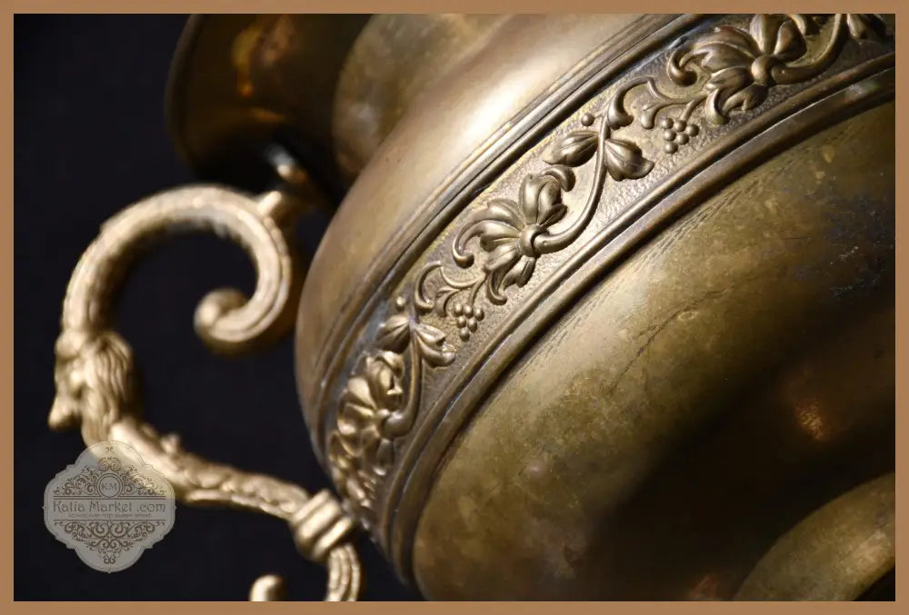 Бронзова амфора неокласицизъм - Франция - antique