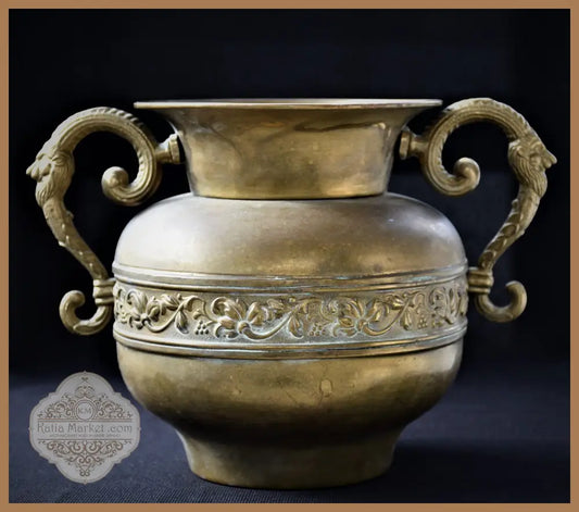 Бронзова амфора неокласицизъм - Франция - antique