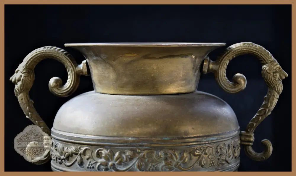 Бронзова амфора неокласицизъм - Франция - antique