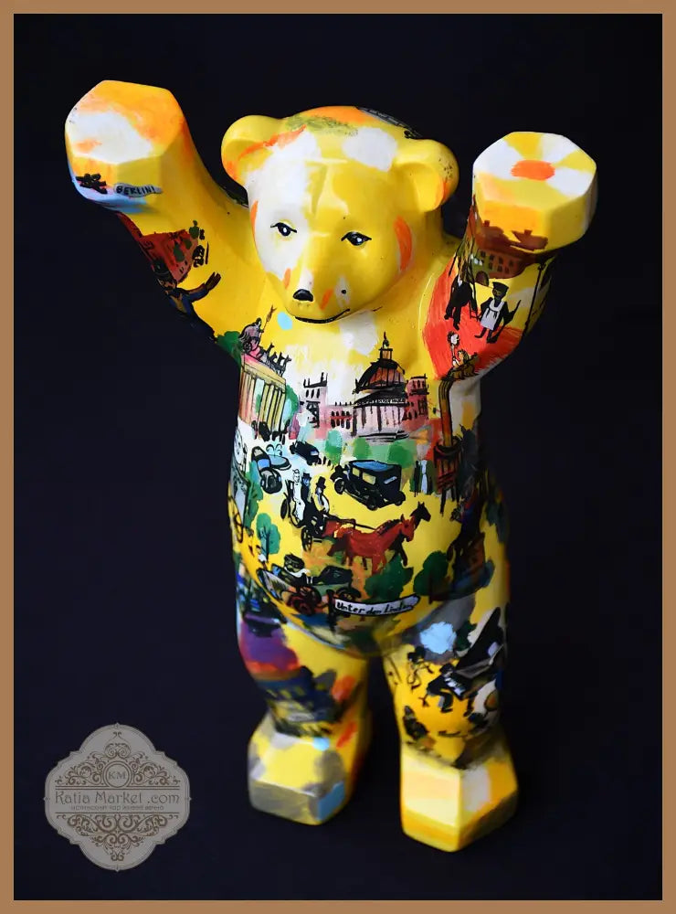 Buddy Bear - детайл живопис