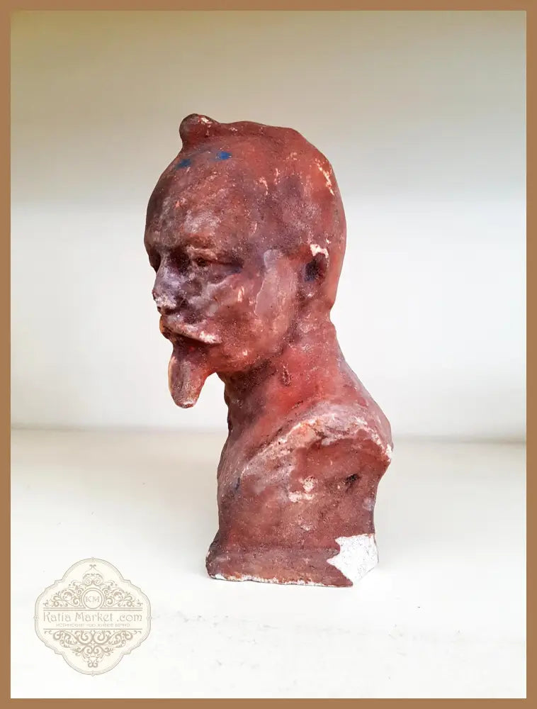 Бюст Феликс Едмудович Джержински - гипс - antique