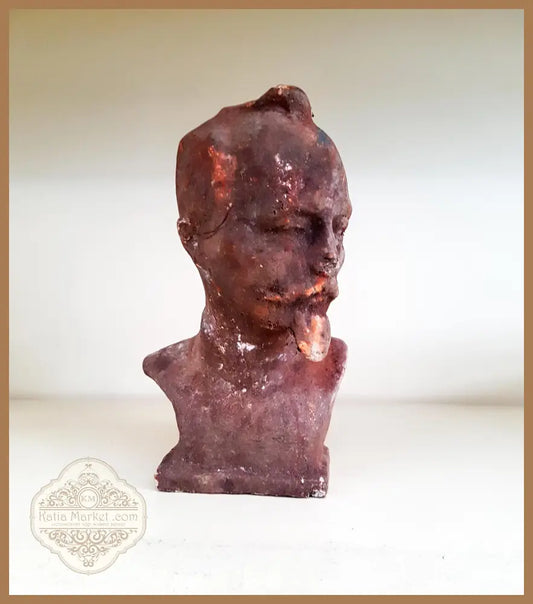 Бюст Феликс Едмудович Джержински - гипс - antique
