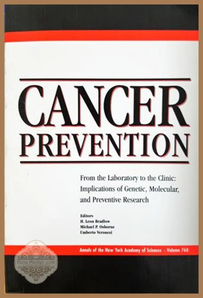 Cancer Prevention - From the Laboratory to the Clinic - корица