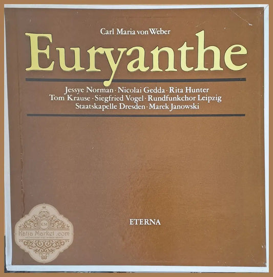Carl Maria von Weber: Euryanthe четворен албум - antique