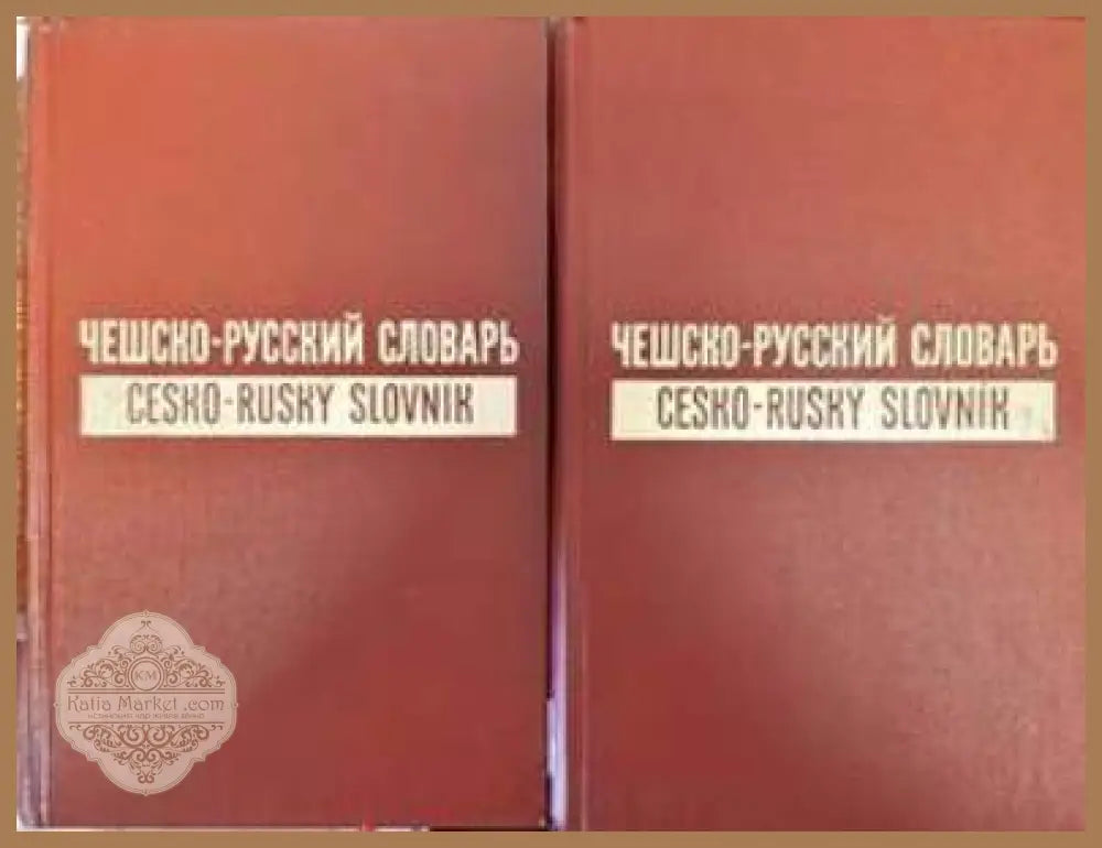 Ческо-Руский Словарь в двух томах. Том 1-2 - Колектив - Книги
