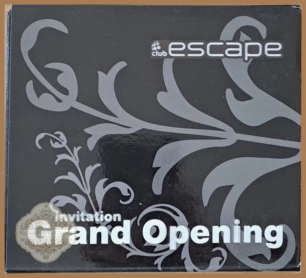 Club Escape: Invitation Grand Opening- 2-CD - antique