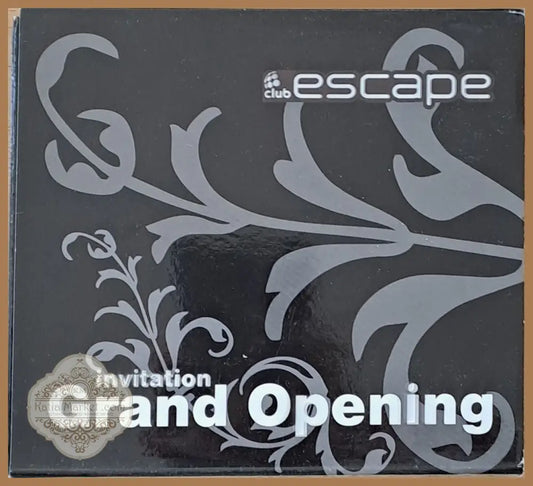 Club Escape: Invitation Grand Opening- 2-CD - antique
