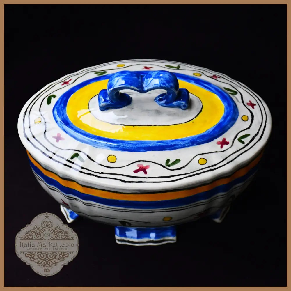 Cookie Jar - керамика - antique