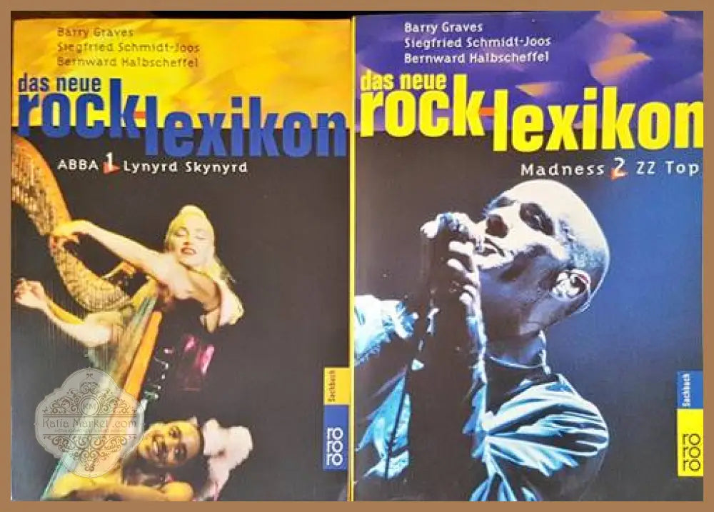Das Neue Rock-Lexikon 1-2 - Barry Graves Siegfried Schmidt-Joos Bernward Halbscheffel - Книги