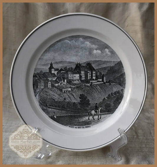 Декоративна винтидж чиния ’Villeroy & Boch Septfontaines’ модел Wirtz - antique