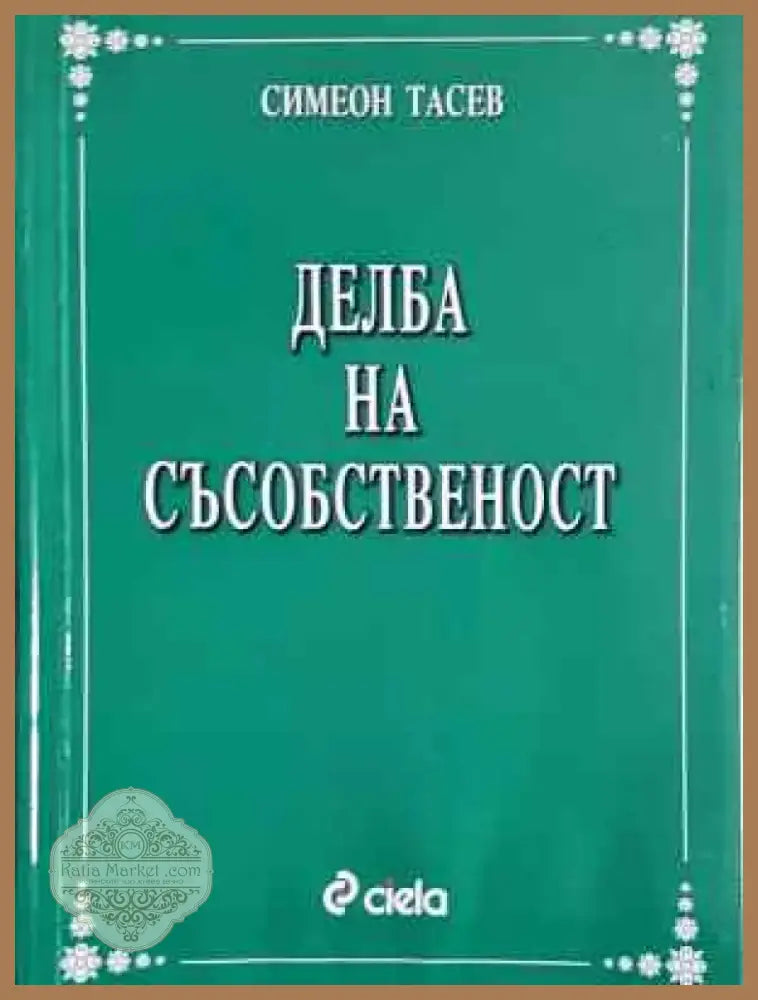 Делба на съсобственост - Симеон Тасев (1538) - Книга
