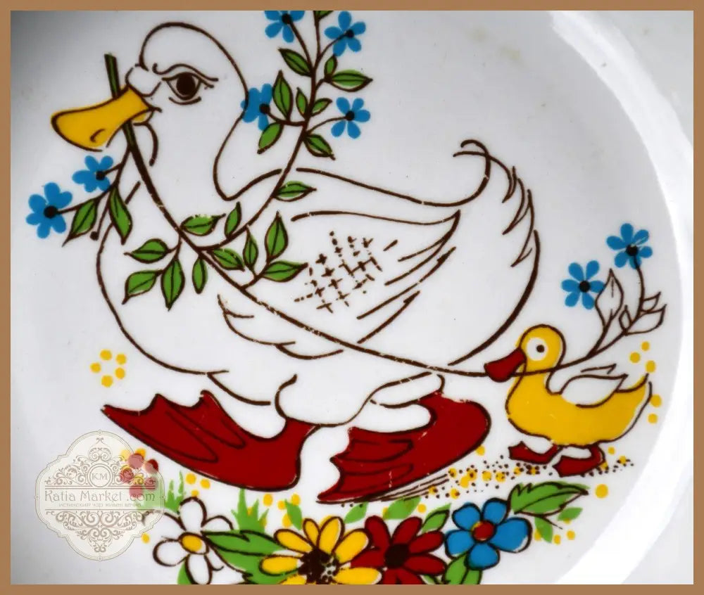 Детска чиния на ’Ditmar Urbach’. Винтидж. - antique